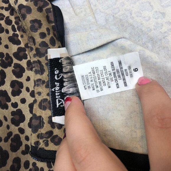 NYC Design Co Cheetah Print Skirt - Picture 8 of 8